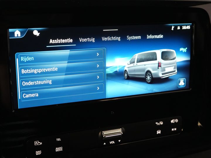 Mercedes-Benz eVito Bestelbus eVito L2 60 kWh 285 km WLTP Snellader/ LED/ Adapt.Cruise/ Stoelverw./ Carplay/ Camera/ PDC/ 17