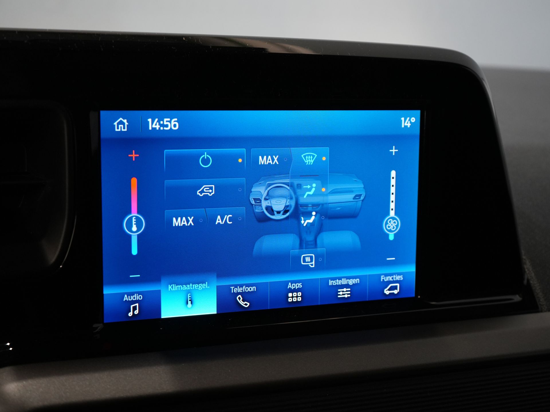 Ford Transit Courier Bestelbus 1.0 Trend 100 pk BENZINE BPM VRIJ! Garantie 05-2029/ Carplay/ Virtual Cockpit/ Airco/ Cruise