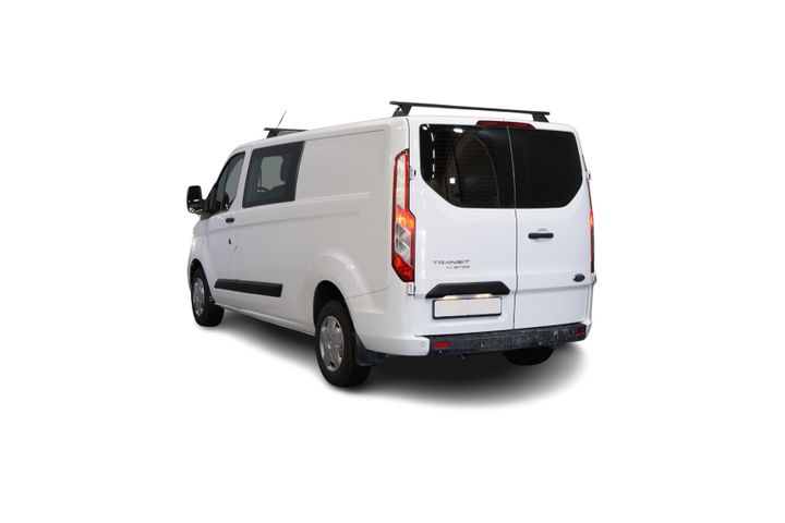 Ford Transit Custom Bestelbus 2.0 TDCI L2 Trend DC Dubbel Cabine BPM VRIJ! Stoelverw./ Carplay/ 2.7t Trekverm./ Navi/ PDC/ Cruise