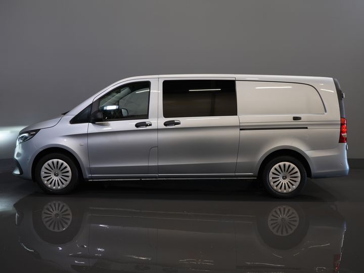 Mercedes-Benz Vito Bestelbus 116 CDI Aut. L3 DC Dubbel Cabine BPM VRIJ! 6 Pers./ 2xSchuifdeur/ LED/ Stoelverw./ 270Gr. Deuren/ Carplay/ Camera/ Cruise/ Trekh