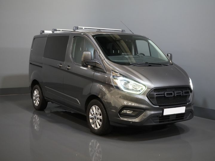 Ford Transit Custom Van 2.0 TDCI 130 KM Aut DC Double Cab Limited 2x drzwi przesuwne/ CarPlay/ Seatverw./ Cruise/ LMV/ Navi/ Cruise/ PDC
