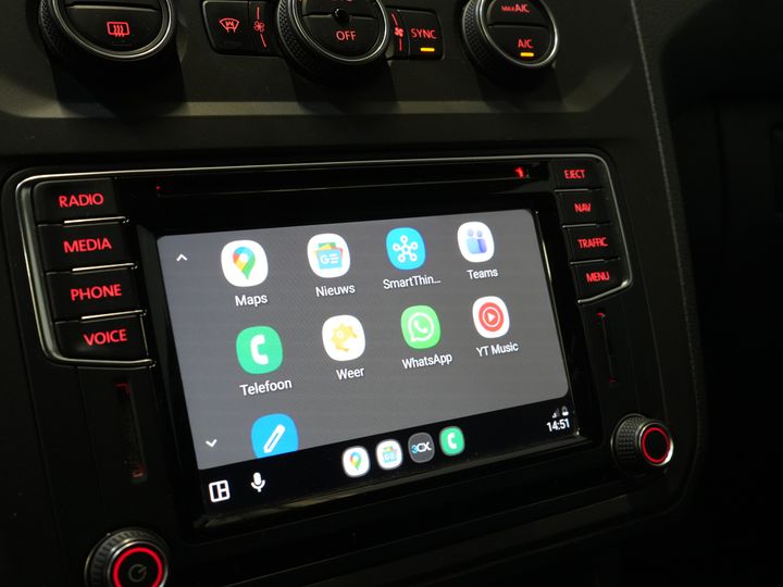 Volkswagen Caddy Furgón 1.6 TDI 105 CV Aut. Highline NL Auto/ DB Belt V.V./ Carplay/ Climate/ Stoelverw./ Cruise/ Navi/ LMV /PDC/