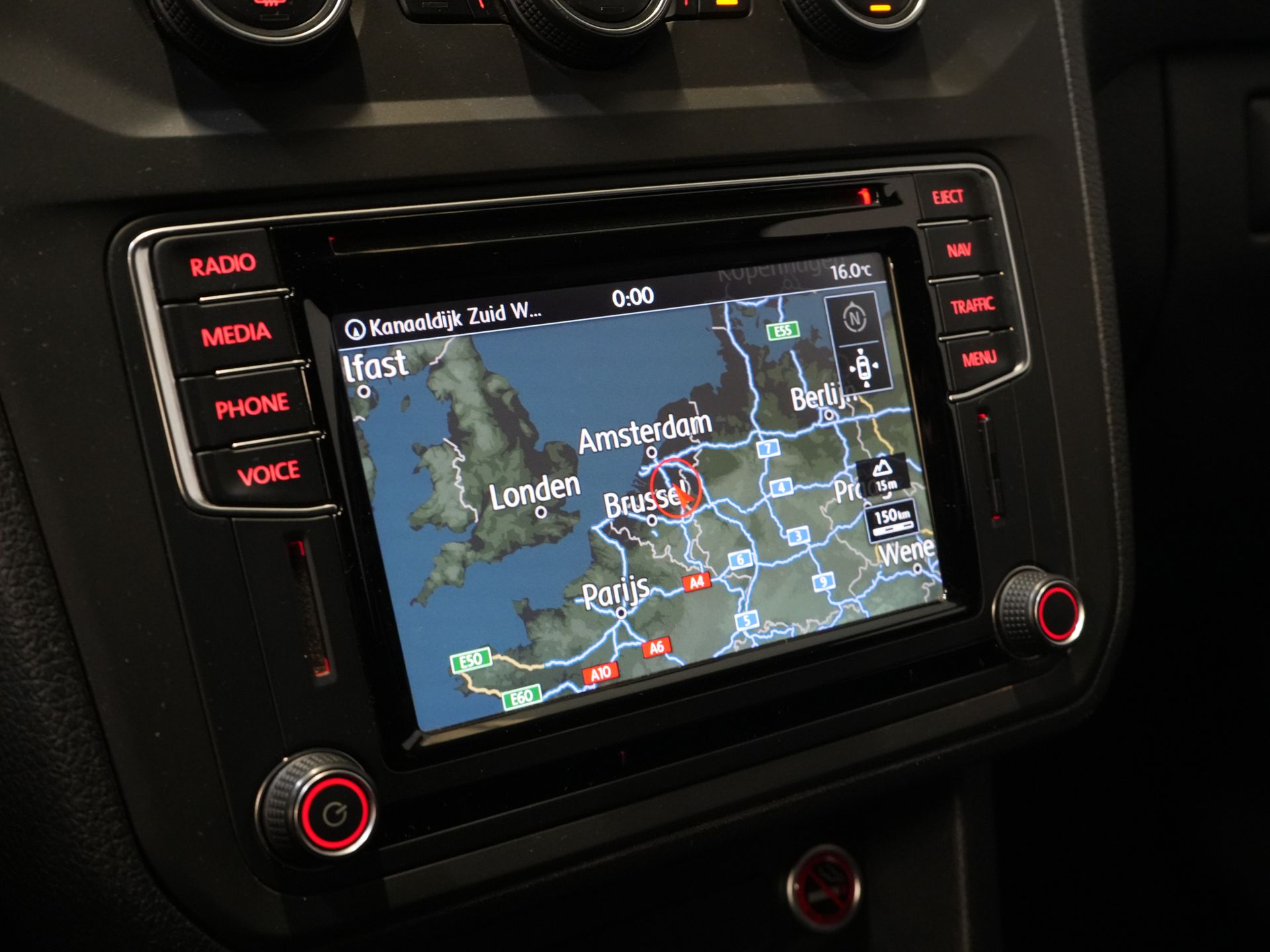 Volkswagen Caddy Furgón 1.6 TDI 105 CV Aut. Highline NL Auto/ DB Belt V.V./ Carplay/ Climate/ Stoelverw./ Cruise/ Navi/ LMV /PDC/