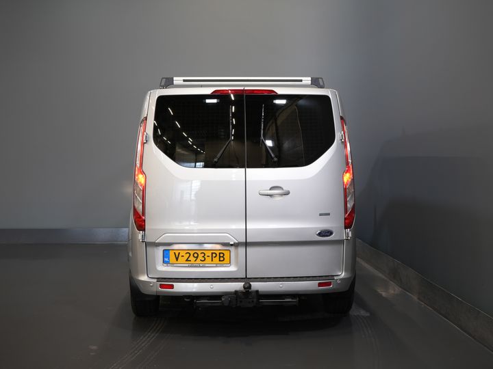 Ford Transit Custom Bestelbus 2.0 TDCI 130 pk L2 Limited DC Dubbel Cabine 2xSchuifdeur/ Stoelverw./ Carplay/ Cruise/ PDC/ Camera/ Navi/ Trekhaak/ Alarm III