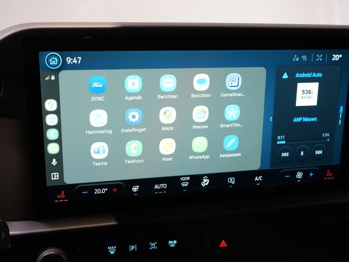 Ford E-Transit Custom Bestelbus 320 L2 65 kWh 330 km WLTP 2.3t Trekverm./ Snellader/ LED/ Standkachel/ Stoelverw./ Stuur.Verw./ Voorruit.Verw./ Carplay/ Camera/