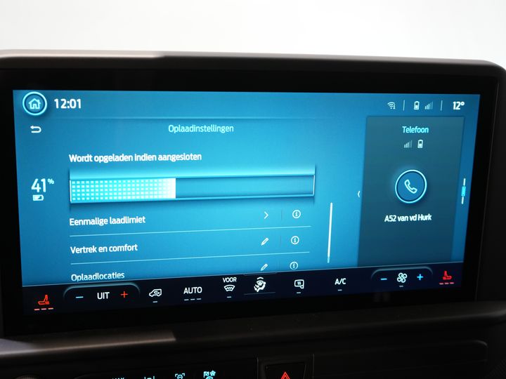 Ford E-Transit Custom Furgone 320 Trend 65 kWh 330 km WLTP LED/ Caricatore rapido/ 2,3 t di traino/ Sedili riscaldati/ Carplay/ Climatizzatore/ Telecamera/ PDC/ Cruise control