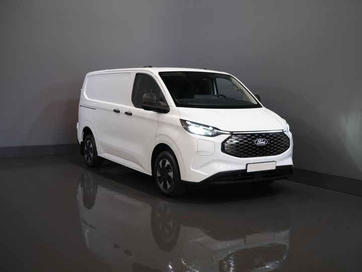 Ford E-Transit Custom Bestelbus 320 Trend 65 kWh 330 km WLTP LED/ Snellader/ 2.3t Trekverm./ Stoelverw./ Carplay/ Climate/ Camera/ PDC/ Cruise