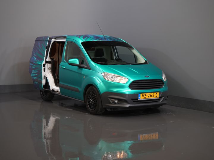 Ford Transit Courier Bestelbus 1.5 TDCI Trend BPM VRIJ! NL Auto/ 2xSchuifdeur/ Climate/ Trekhaak/ Betimmerd