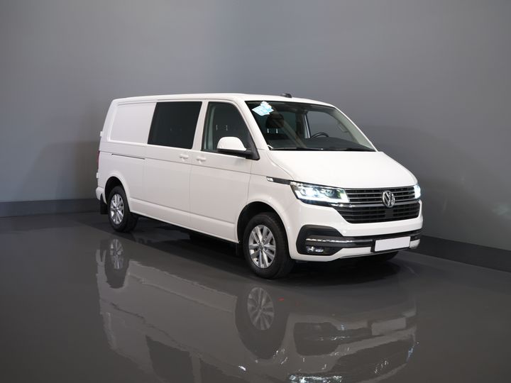Volkswagen Transporter Van 2.0 TDI 150 к.с. Aut. L2 DC Double Cab BPM БЕЗКОШТОВНО! Ready2Go 2xЗсувні двері/ Адаптивний круїз/ Світлодіодна підсвітка/ Підігрів підставки/ Підігрів сидінь/ Carplay/ Ц