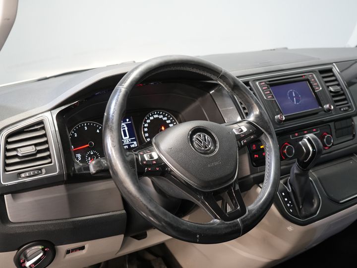 Volkswagen Transporter Bestelbus T6 2.0 TDI 150 pk DSG Aut. L2 Highline E6 DC Dubbel Cabine BPM VRIJ! Carplay/ Alarm/ Leder/ Cruise/ PDC/ Sidebars/ Trekhaak/ LMV