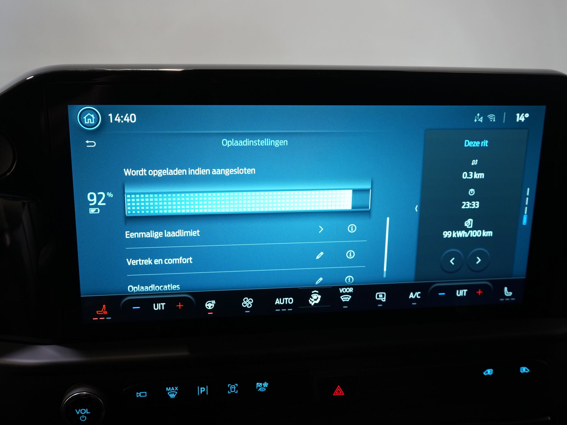 Ford E-Transit Custom Van 340 71 kWh 218 CV 340 km WLTP L2 Limited 2x Elek.Schuif/ 2.3t Trekverm./ Snellader/ Matrix LED/ B&O/ Adapt.Cruise/ Standkachel/ 