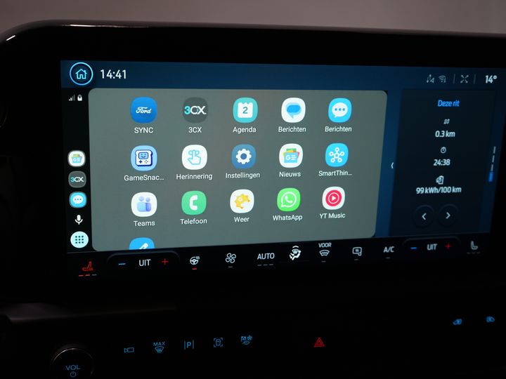 Ford E-Transit Custom Van 340 71 kWh 218 CV 340 km WLTP L2 Limited 2x Elek.Schuif/ 2.3t Trekverm./ Snellader/ Matrix LED/ B&O/ Adapt.Cruise/ Standkachel/ 