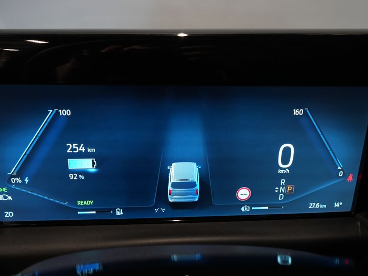 Ford E-Transit Custom Van 340 71 kWh 218 CV 340 km WLTP L2 Limited 2x Elek.Schuif/ 2.3t Trekverm./ Snellader/ Matrix LED/ B&O/ Adapt.Cruise/ Standkachel/ 