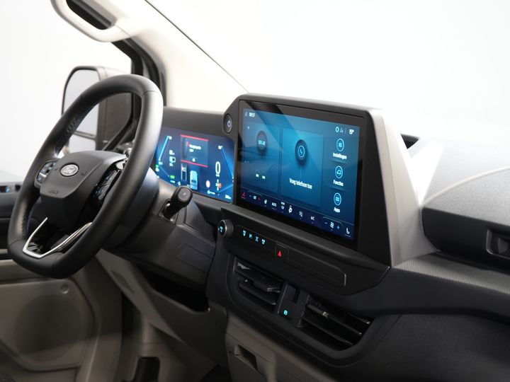 Ford E-Transit Custom Furgoneta 320 Trend 65 kWh 330 km WLTP LED/ Cargador rápido/ 2,3 t de capacidad de remolque/ Dirección asistida/ Asientos calefactables/ Carplay/ Climatizador/ Cámara/ PDC/ Control de crucero