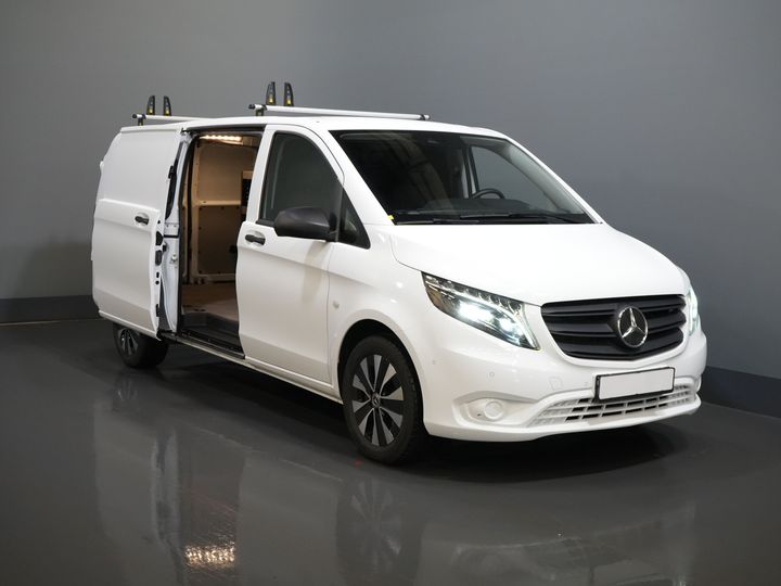 Mercedes-Benz Vito Bestelbus 119 CDI Aut. L3 XL ZGAN (DEMO) BPM VRIJ! Standkachel/ Inrichting/ LED/ Stoelverw./ CarPlay/ Camera/ Navi/ LMV/ Cruise/ PDC/ Trek