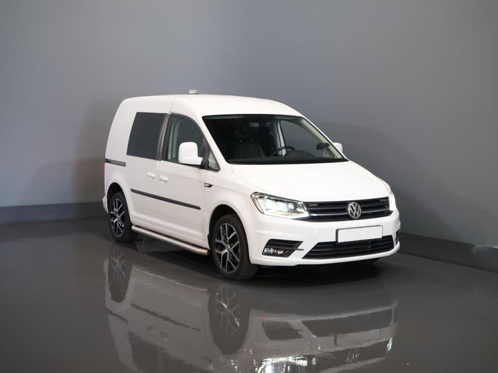 Volkswagen Caddy Van 2.0 TDI 100 к.с. Aut Exclusive Edition BPM БЕЗКОШТОВНО! NL Автомобіль / Адапт. Круїз/ Ксенон/ Шкіра/ Сигналізація III/ LMV/ Carplay/ Navi/ Бокові панелі/ P