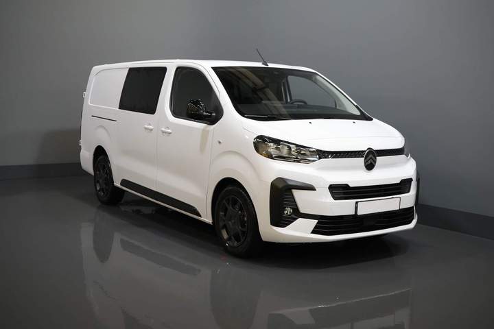 Citroën Jumpy Furgón 2.0 HDI 180 CV Aut DC Doble Cabina ¡BPM GRATIS! 2x Puerta corredera/ Virtual Cockpit/ Navi/ Carplay/ Camera/ PDC/ Cruise/ Towbar/ Air