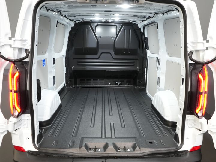 Ford E-Transit Custom Van 320 Trend 65 kWh 328 km WLTP LED/ Szybka ładowarka/ Ogrzewanie postojowe/ Ogrzewanie siedzeń/ Carplay/ Klimatyzacja/ Kamera/ PDC/ Tempomat