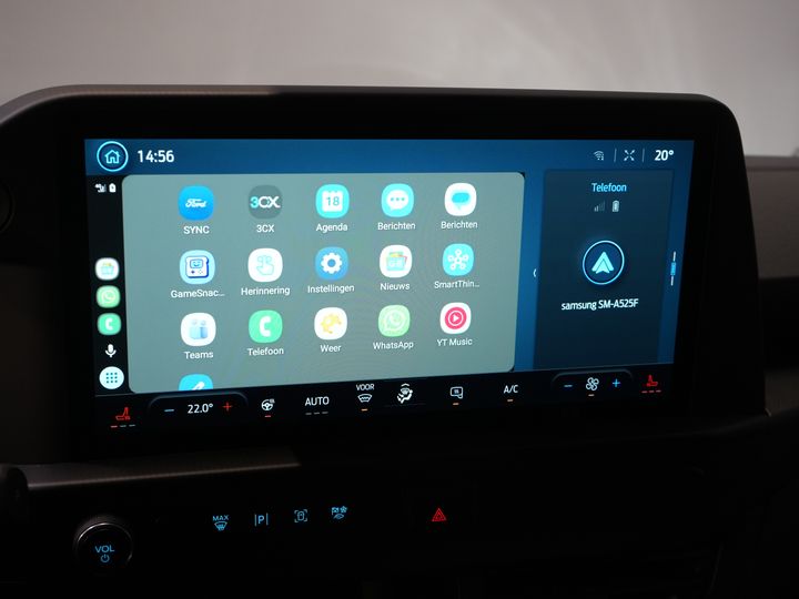 Ford E-Transit Custom Bestelbus Trend 65 kWh 330 km WLTP Garantie t/m 2029/ LED/ Standkachel/ Snellader/ 2.3t Trekverm./ Stuurverw./ Stoelverw./ Carplay/ Camera