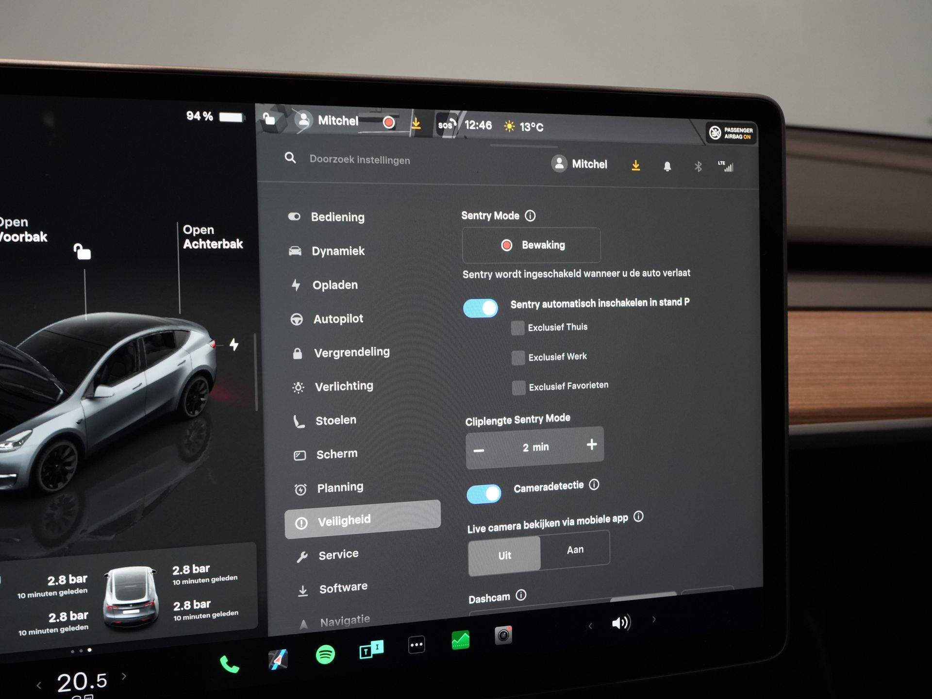 Tesla Model Y SUV 455 Km WLTP (DEMO) Auto Pilot/ Pano/ Memory/ Elek.klep/ Stoelverw./ Navi/ 360 Camera/ Climate/ 20” LMV