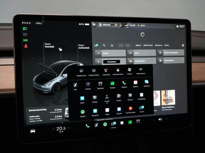 Tesla Model Y SUV 455 Km WLTP (DEMO) Auto Pilot/ Pano/ Memory/ Elek.klep/ Stoelverw./ Navi/ 360 Camera/ Climate/ 20” LMV