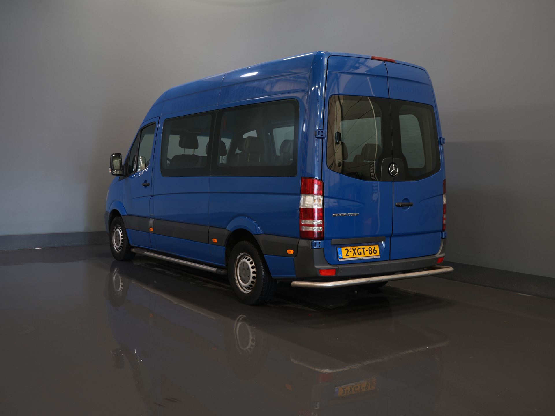 Mercedes-Benz Sprinter Personenvervoer 213 2.2 CDI Aut. L2H2 9 Persoons EXPORT Incl. BTW&BPM €13.915,- Airco/ PDC/ Sidebars/ Rearbar
