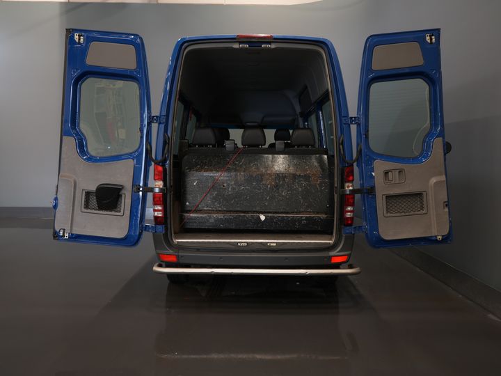 Mercedes-Benz Sprinter Personenvervoer 213 2.2 CDI Aut. L2H2 9 Persoons EXPORT Incl. BTW&BPM €13.915,- Airco/ PDC/ Sidebars/ Rearbar