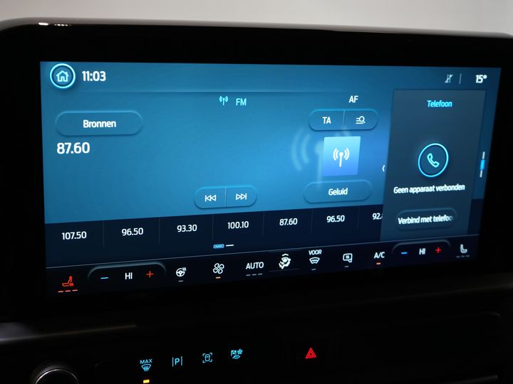 Ford Transit Custom Bestelbus 2.0 TDCI 150 pk L2 Limited BPM VRIJ! Garantie tot 1-28'/ Adapt. Cruise/ LED/ Stoelverw./ Stuurverw./ Carplay/ PDC/ Camera