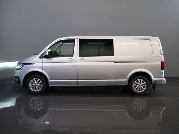 Volkswagen Transporter Van T6.1 2.0 TDI 150 KM DSG Aut. L2 DC Double Cab Highline BPM GRATIS! Adapt.Cruise/ LED/ 2xDrzwi przesuwne/ Ogrzewanie postojowe/ Carplay/ Fotele