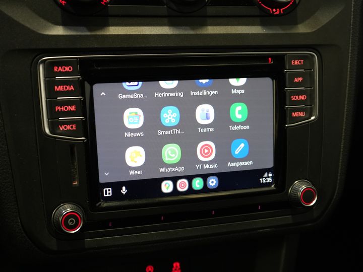 Volkswagen Caddy Van 2.0 TDI 100 ch DSG Aut. BPM FREE ! Edition 35 Carplay/ Seatverw./Chauffage au sol/ Cruise/ Airco/ PDC/ LMV/ Porte-bagages/ Barre de remorquage/ In