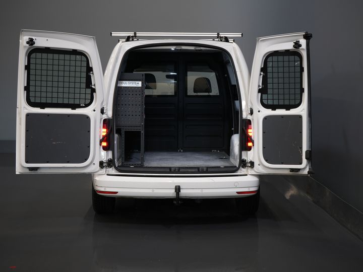 Volkswagen Caddy Van 2.0 TDI 100 ch DSG Aut. BPM FREE ! Edition 35 Carplay/ Seatverw./Chauffage au sol/ Cruise/ Airco/ PDC/ LMV/ Porte-bagages/ Barre de remorquage/ In