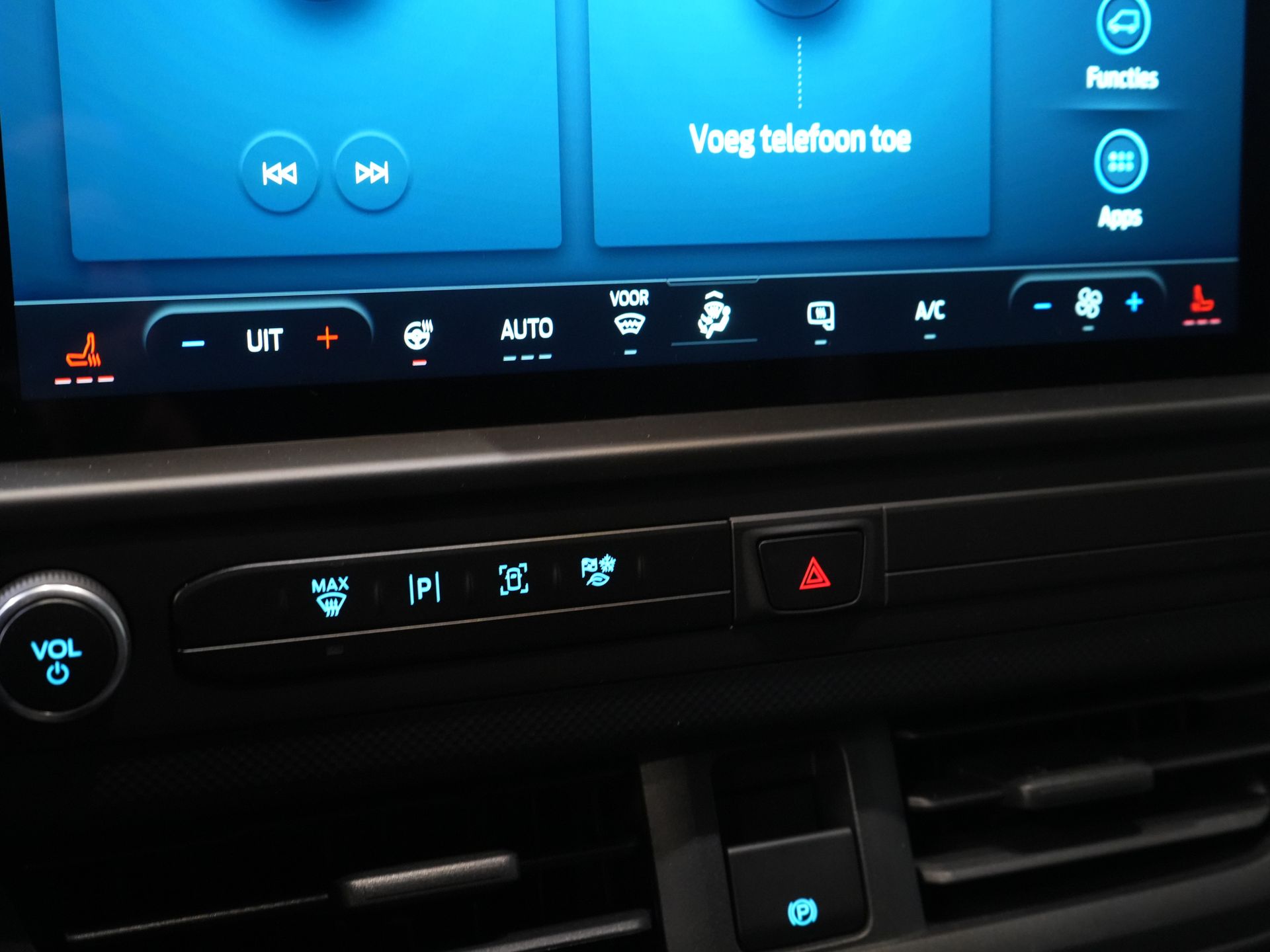 Ford E-Transit Custom Van Trend 65 kWh 330 km Gwarancja WLTP do 2029 r./ LED/ Ogrzewanie postojowe/ Szybka ładowarka/ 2,3 t Holowanie/ Układ kierowniczy/ Ogrzewanie foteli/ Carplay/ Kamera