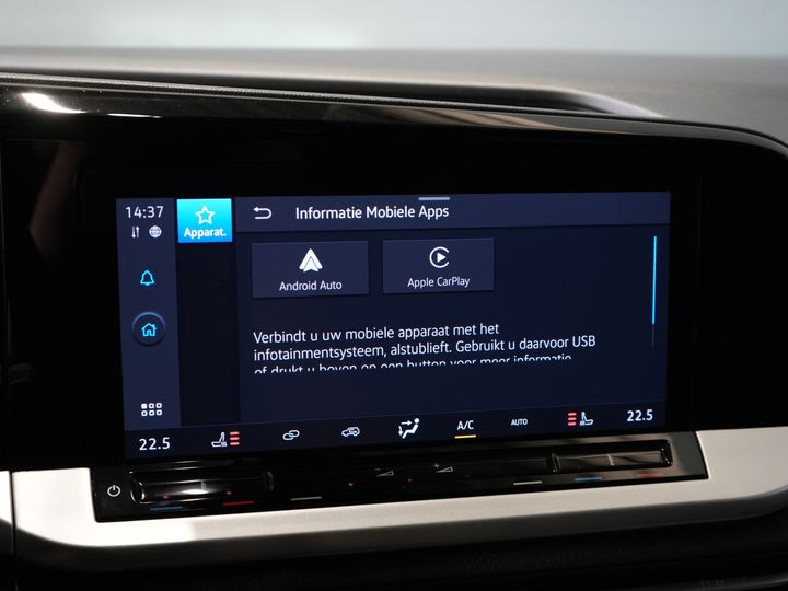 Volkswagen Caddy Cargo Maxi Bestelbus (Connect) 2.0 125 pk DSG Aut. L2 Limited BPM VRIJ! Adapt.Cruise/ LED/ Virtual Cockpit/ Stoelverw./ Carplay/ Stuurverw./ Navi/ Ca