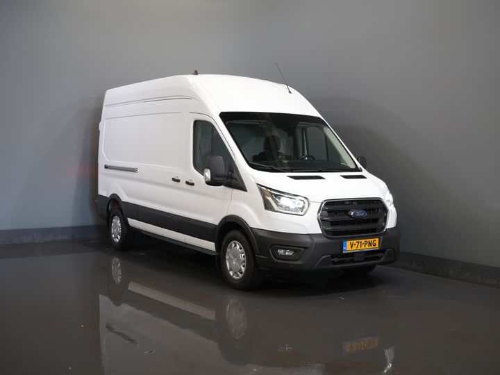 Ford Transit Bestelbus 350 2.0 TDCI 185 pk Aut. L3H3 Riem V.V/ 2xSchuifdeur/ Bi-Xenon/ Elek.Stoel/ Carplay/ Stoelverw./ Camera/ Cruise/ PDC/ Navi