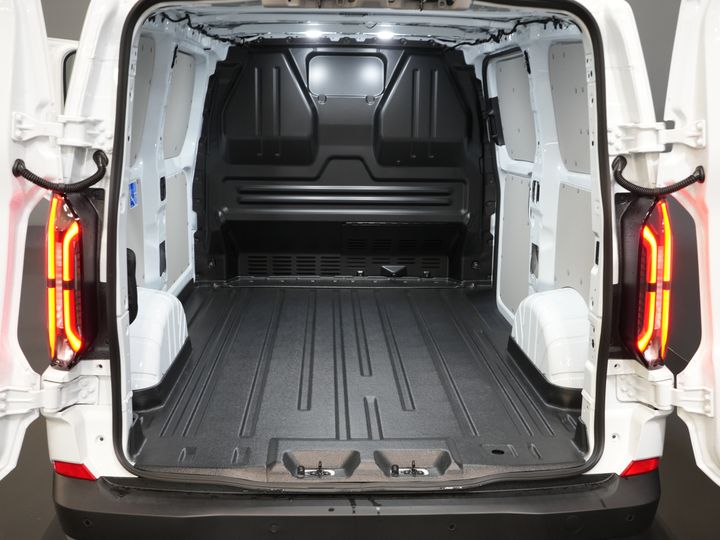 Ford E-Transit Custom Van 320 Trend 65 kWh 328 km WLTP LED/ Szybka ładowarka/ Ogrzewanie postojowe/ Ogrzewanie siedzeń/ Carplay/ Klimatyzacja/ Kamera/ PDC/ Tempomat