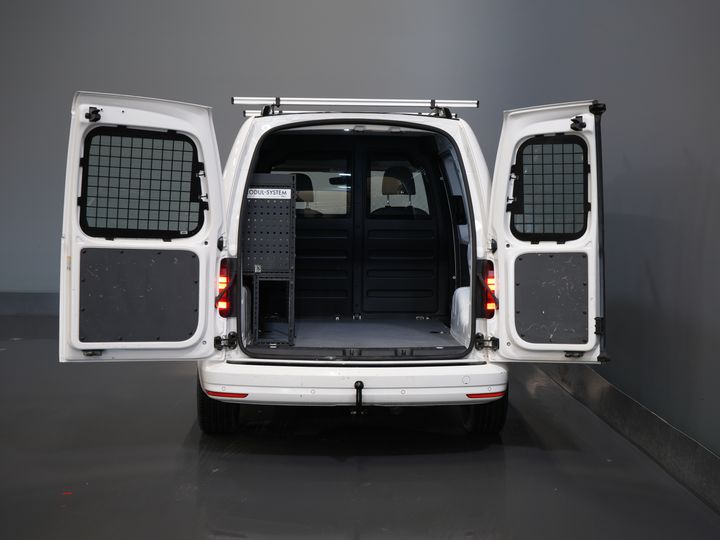 Volkswagen Caddy Van 2.0 TDI 100 ch DSG Aut. BPM FREE ! Edition 35 Carplay/ Seatverw./Chauffage au sol/ Cruise/ Airco/ PDC/ LMV/ Porte-bagages/ Barre de remorquage/ In