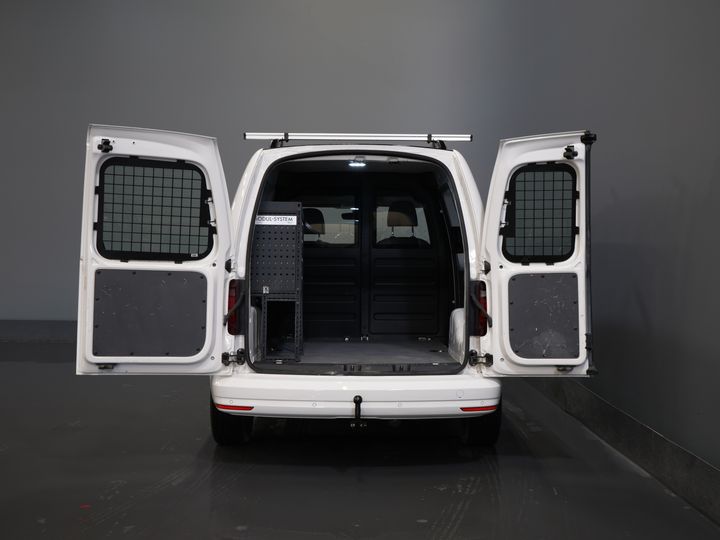 Volkswagen Caddy Bestelbus 2.0 TDI 100 pk DSG Aut. BPM VRIJ! Edition 35 Carplay/ Stoelverw./ Standkachel/ Cruise/ Airco/ PDC/ LMV/ Dakdragers/ Trekhaak/ In