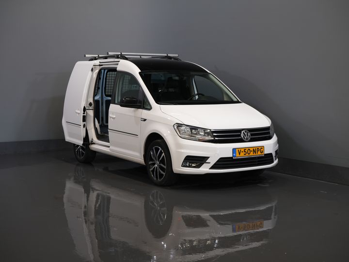 Volkswagen Caddy Bestelbus 2.0 TDI 100 pk DSG Aut. BPM VRIJ! Edition 35 Carplay/ Stoelverw./ Standkachel/ Cruise/ Airco/ PDC/ LMV/ Dakdragers/ Trekhaak/ In