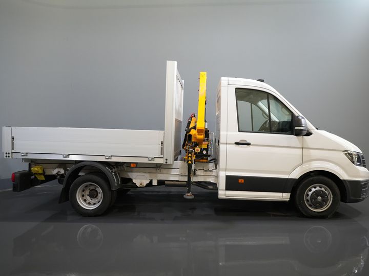 Volkswagen Crafter Corp deschis 50 165 CP Effer 352S Macara/ Macara/ Autokran/ PTO/ Corp deschis/ Aer dublu