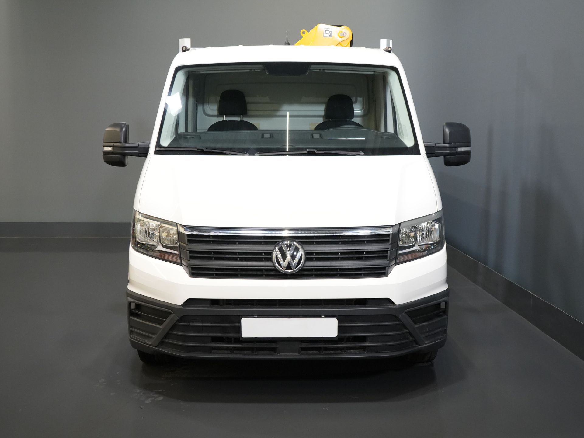 Volkswagen Crafter Corp deschis 50 165 CP Effer 352S Macara/ Macara/ Autokran/ PTO/ Corp deschis/ Aer dublu