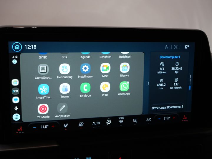 Ford Transit Custom Bestelbus 2.0 TDCI 150 pk L2 Limited Adapt.Cruise/ LED/ Stoelverw./ Stuurverw./ Carplay/ PDC/ Camera