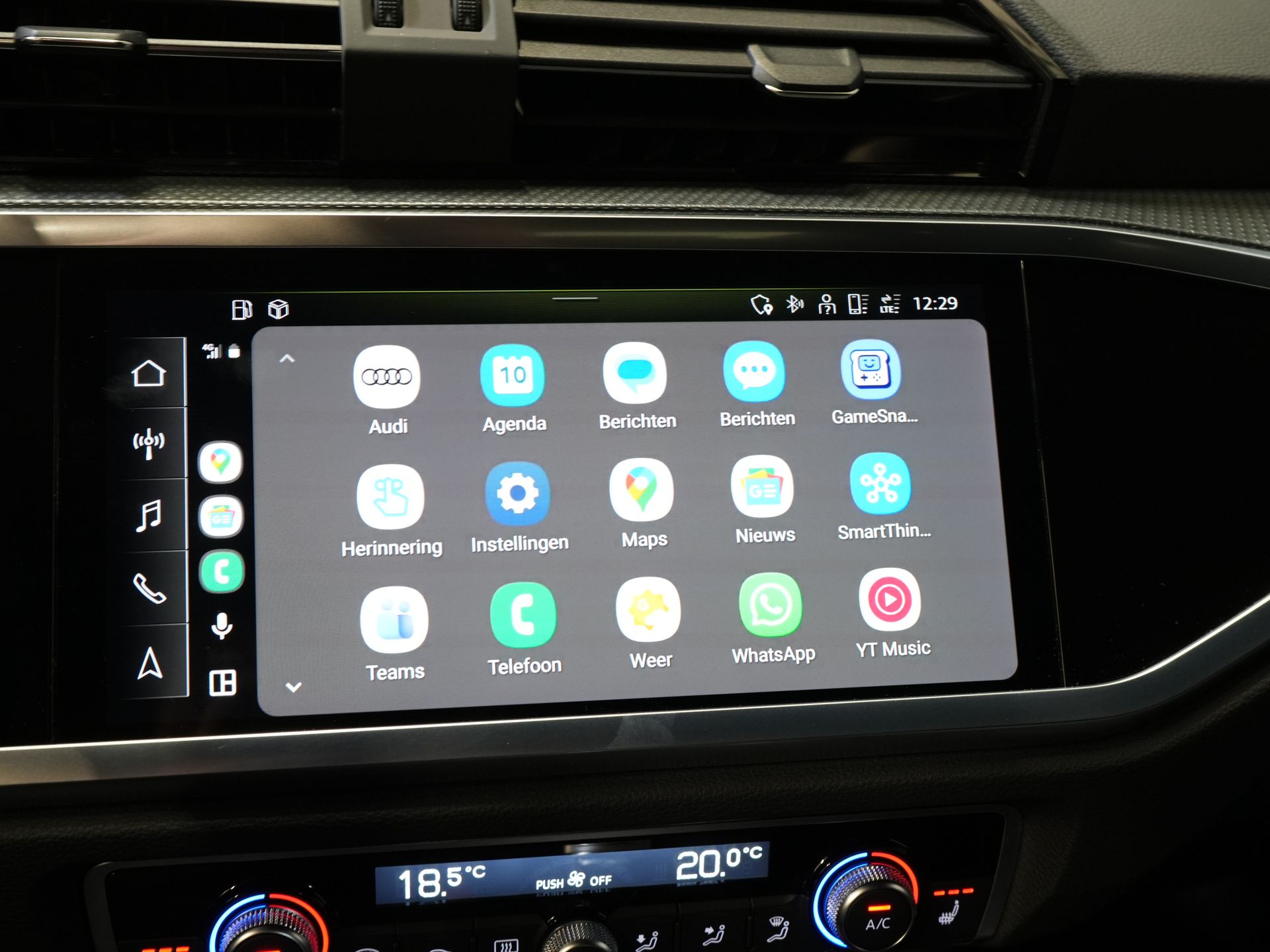 Audi Q3 Sportback SUV 45 TFSI E-Tron 245 pk S-Line Virtual Cockpit/ Pano/ Carplay/ Stoelverw./ PDC/ Trekhaak