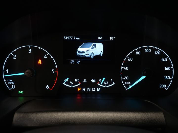 Ford Transit Custom Bestelbus 320 2.0 TDCI 130 pk Aut. L2 Trend Weinig Km/ Carplay/ Cruise/ Airco/ Camera/ PDC V+A/ Trekhaak