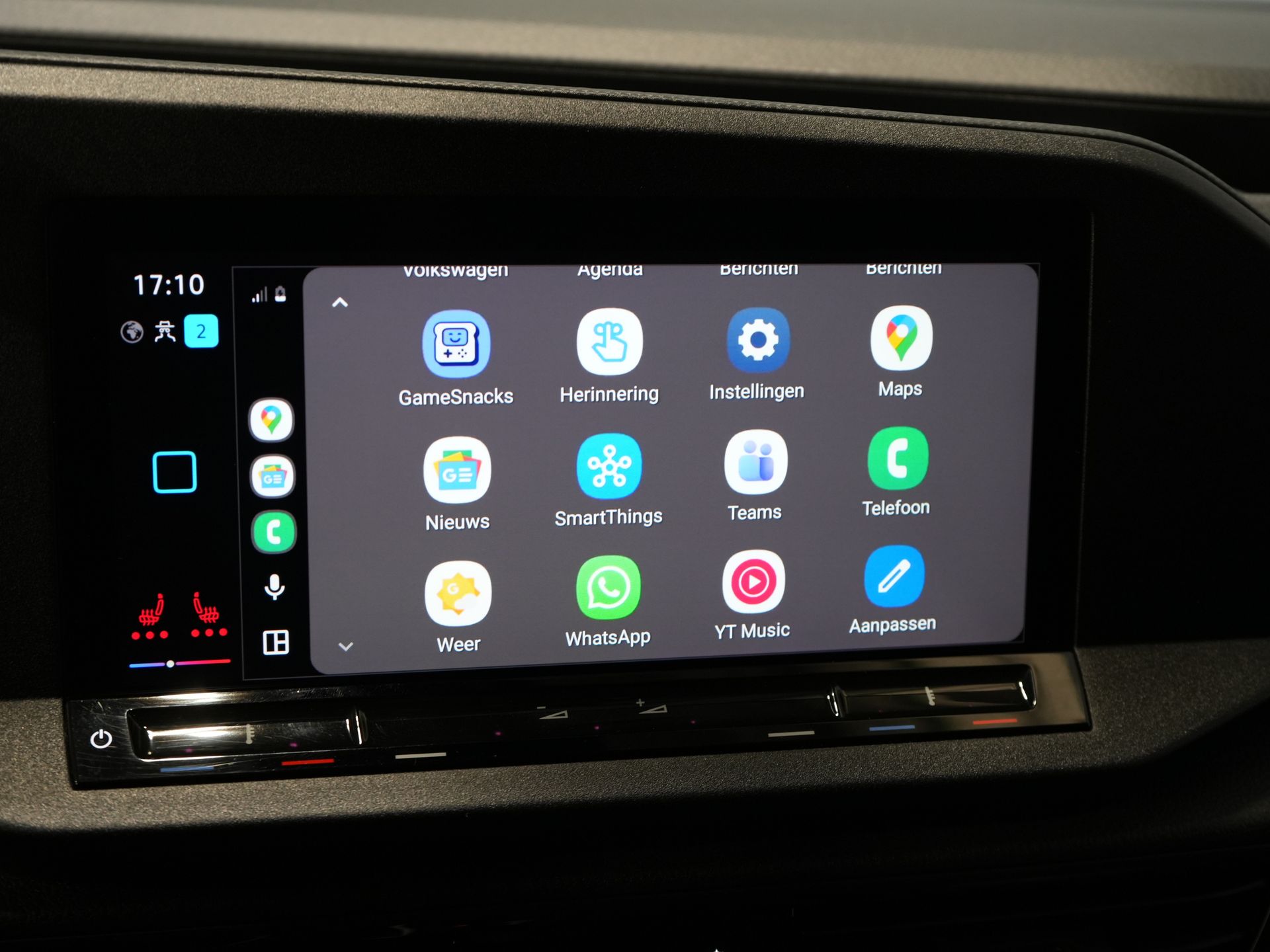 Volkswagen Caddy Cargo Bestelbus 2.0 TDI 125 pk DSG Aut. BPM VRIJ! Black Edition/ LED/ Virtual Cockpit/ Leder/ Adapt. Cruise/ Carplay/ Stoelverw./ Camera