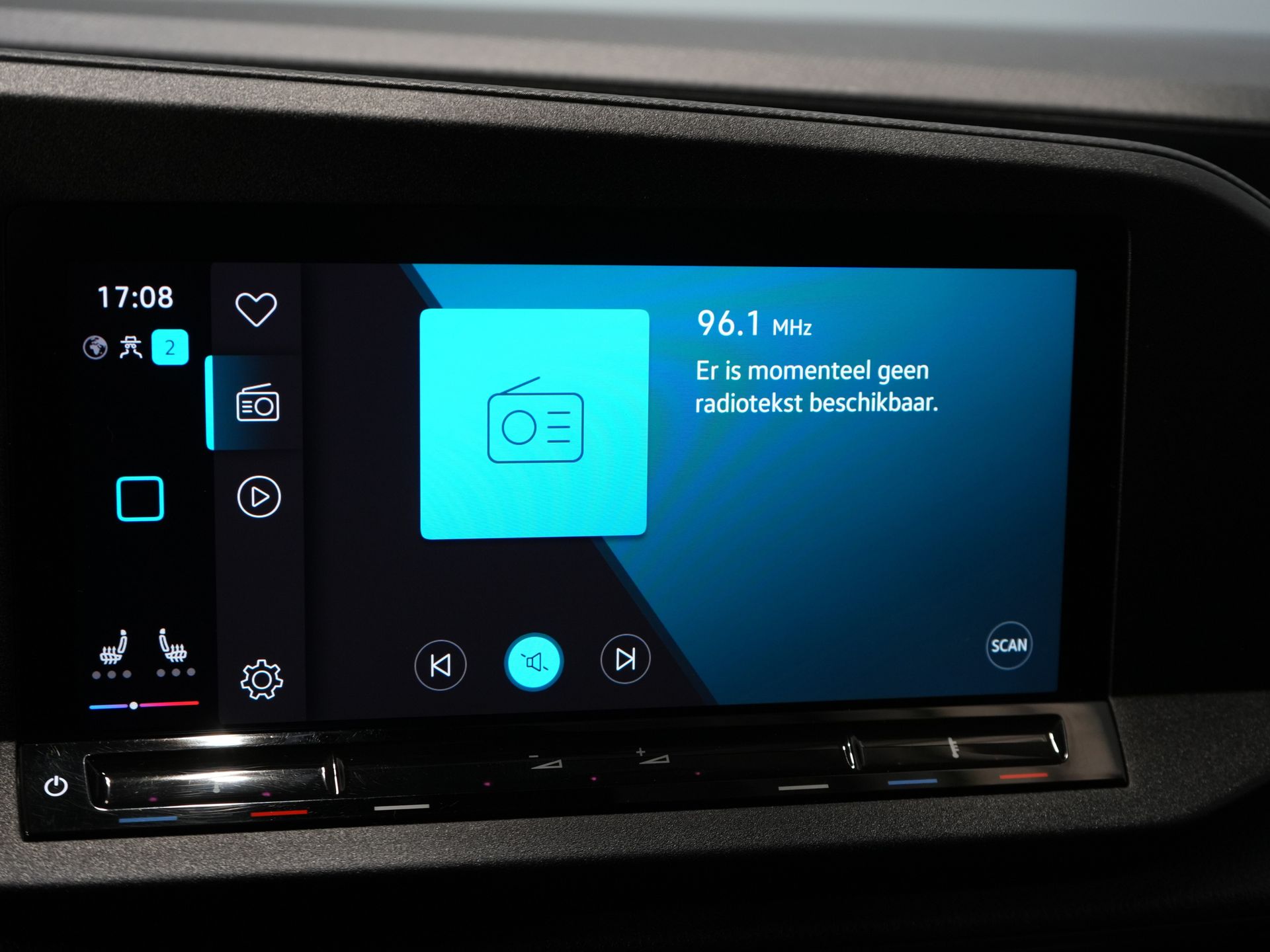 Volkswagen Caddy Cargo Bestelbus 2.0 TDI 125 pk DSG Aut. BPM VRIJ! Black Edition/ LED/ Virtual Cockpit/ Leder/ Adapt. Cruise/ Carplay/ Stoelverw./ Camera