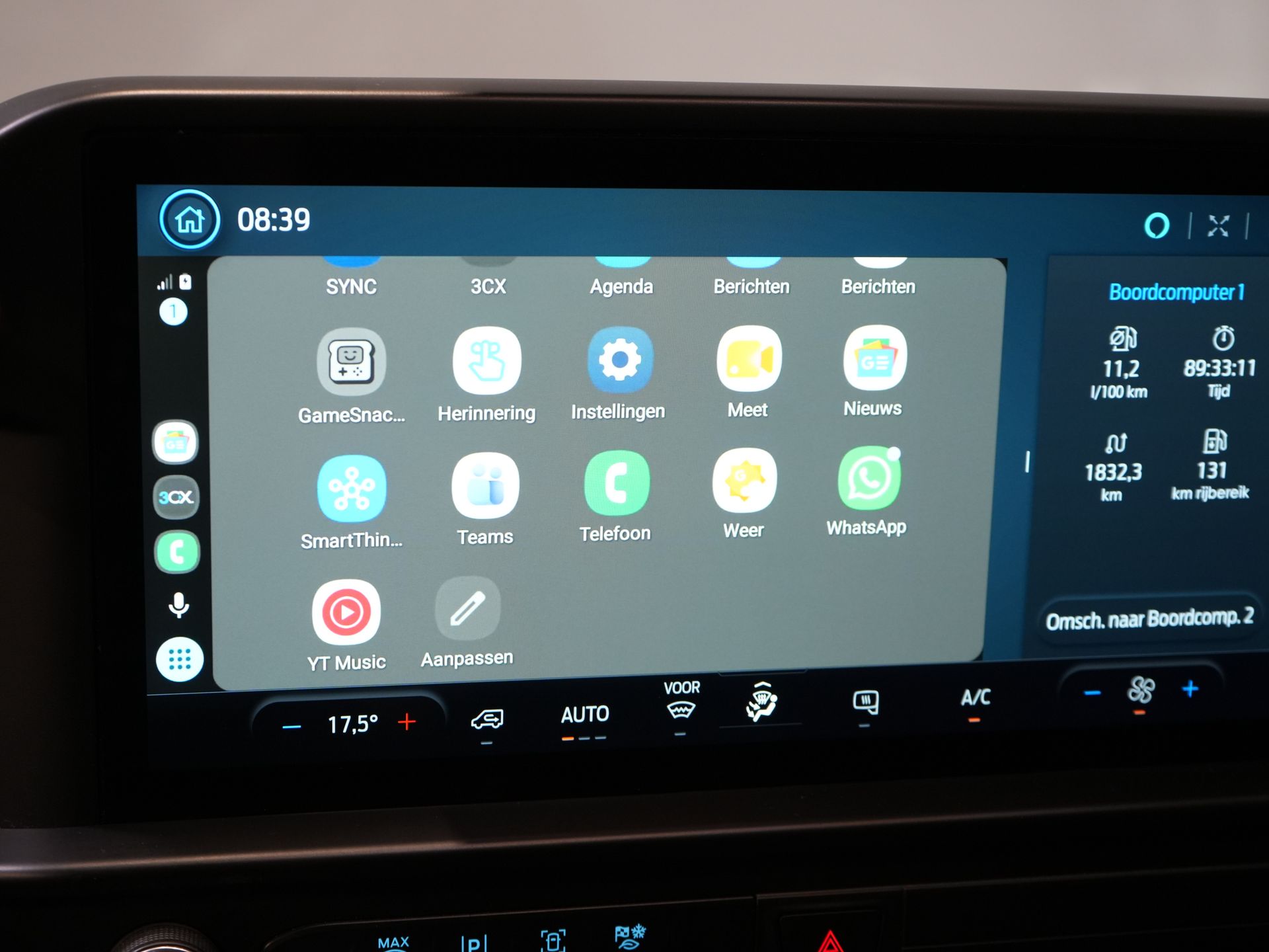 Ford Transit Custom Fourgon 2.0 TDCI L2 Trend CarPlay / Caméra / Climatisation / PDC / Régulateur de vitesse / DAB