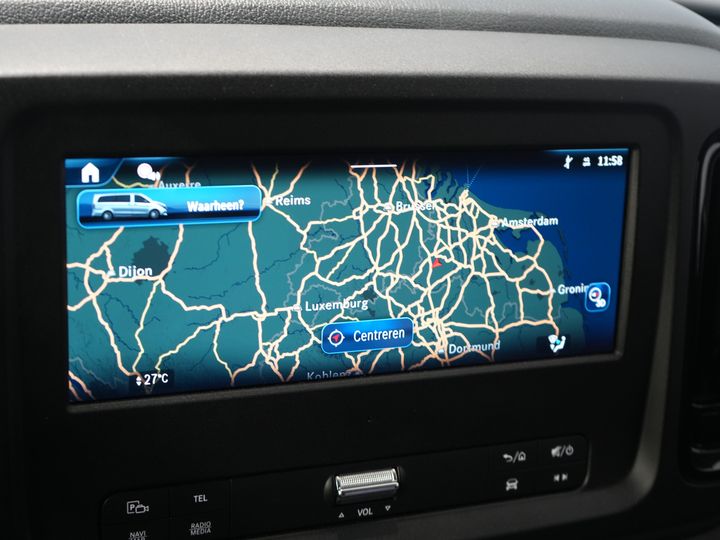 Mercedes-Benz Vito Van 116 CDI Aut. L3 LED/ 2.5t Towing capacity/ 270Gr. Doors/ Seat heating/ Carplay/ Camera/ Tow bar/ Cruise control/ PDC/ DAB