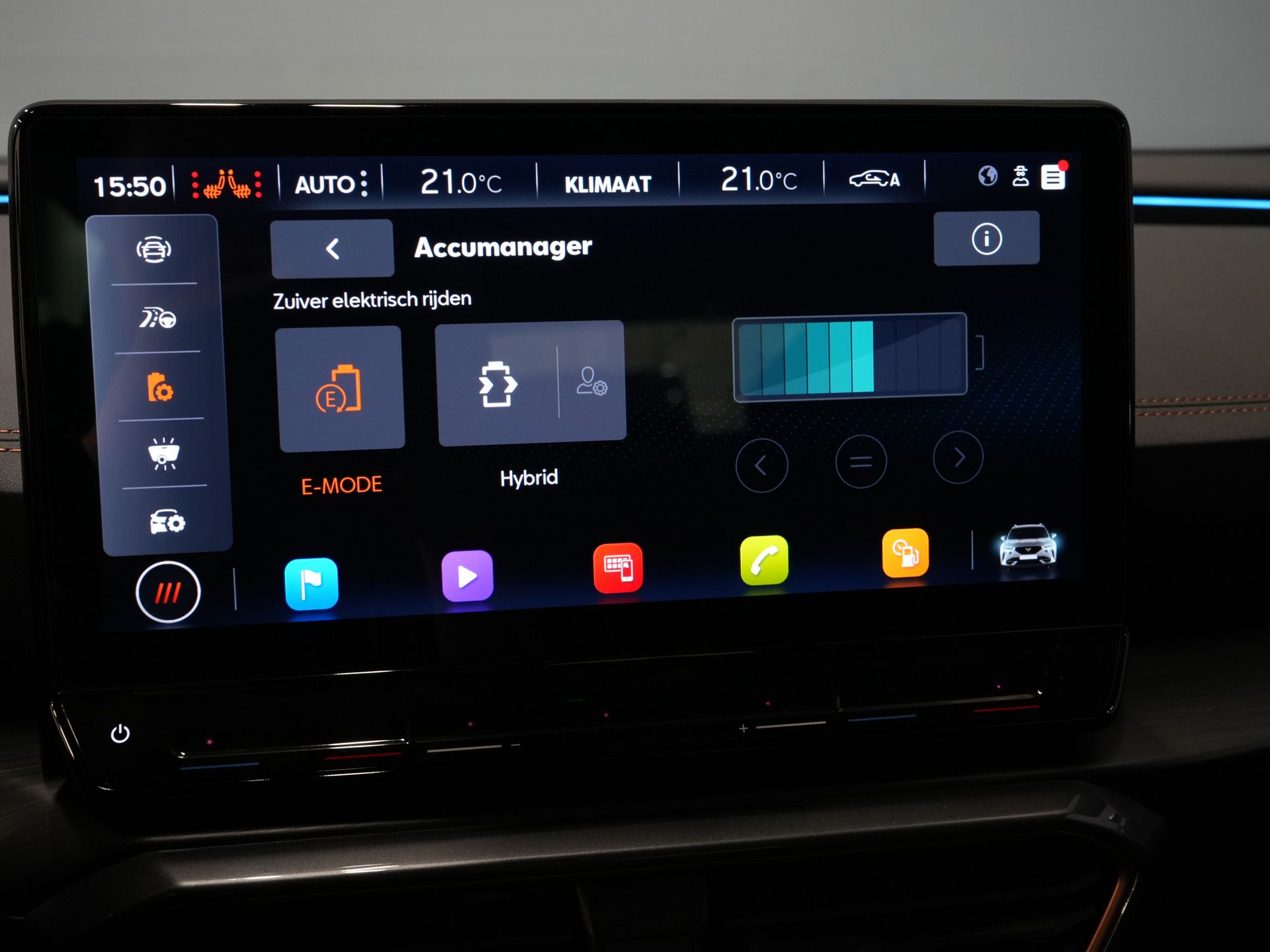 CUPRA Formentor SUV 1.4 e-Hybrid VZ Performance Pelle/ Memory/ Elek.Valve/ Carplay/ Seatverw./ Adapt.Cruise/ Standkachel/ Steeringverw./ 19” LMV