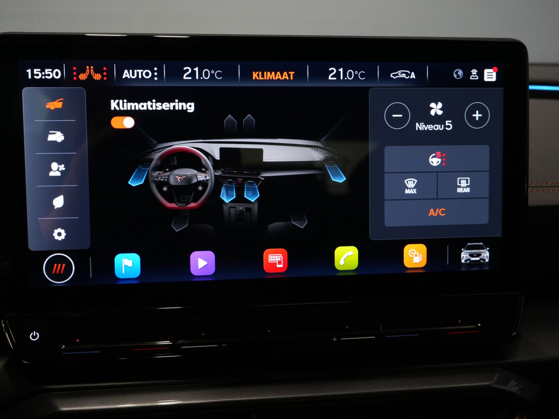 CUPRA Formentor SUV 1.4 e-Hybrid VZ Performance Pelle/ Memory/ Elek.Valve/ Carplay/ Seatverw./ Adapt.Cruise/ Standkachel/ Steeringverw./ 19” LMV