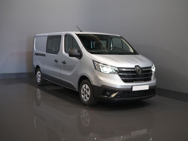Renault Trafic Bestelbus 2.0 dCi 130 pk L2 BPM VRIJ! DC Dubbel Cabine LED/ 2xSchuifdeur/ Navi/ Carplay/ Camera/ PDC/ Cruise